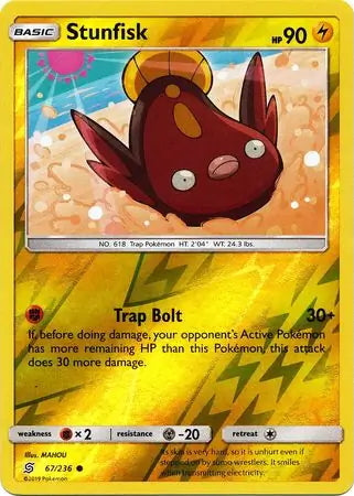 Unified Minds Stunfisk #67/236 reverse holo